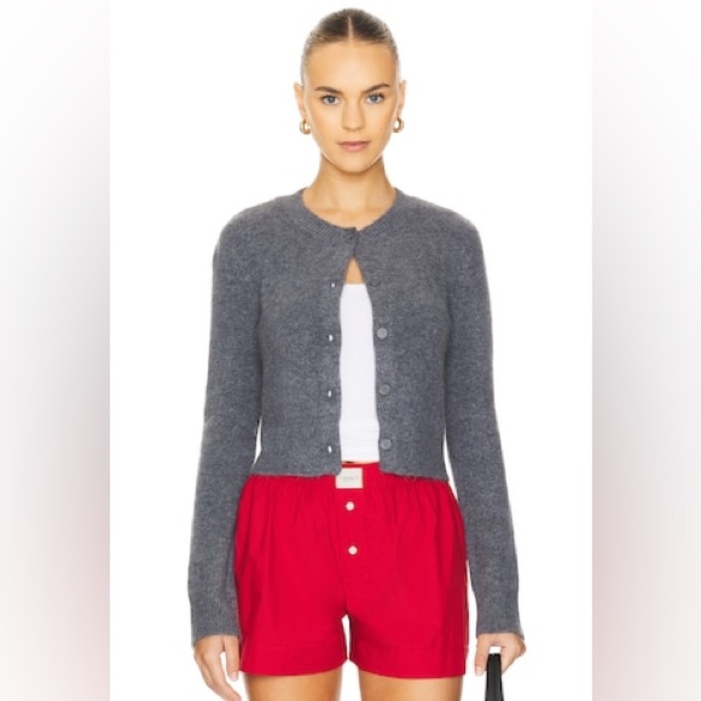Revolve Rails Matilda Charcoal Sweater Cardigan Medium